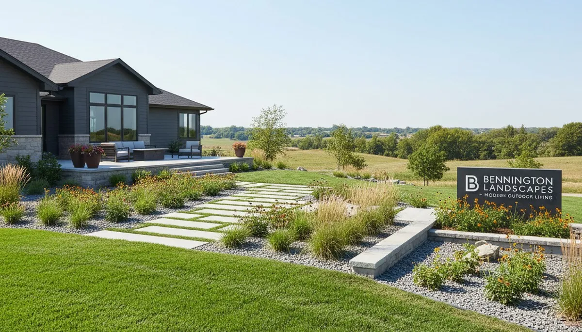 Landscaping services in Bellevue, NE for residential and commercial outdoor spaces