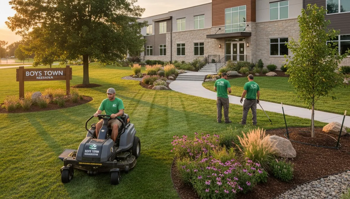 Landscaping services in Bellevue, NE for residential and commercial outdoor spaces