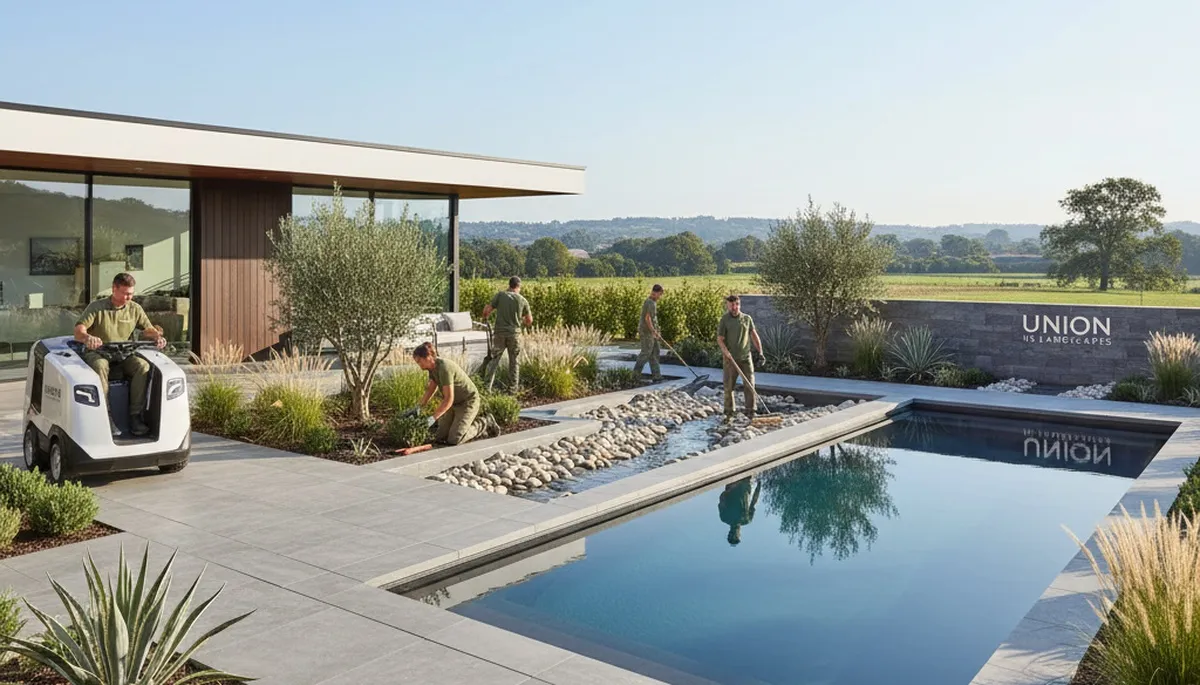 Professional landscaping services in Bellevue, NE for residential and commercial properties